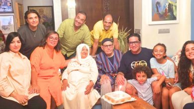 صورة رشيد الوالي يعاتب مروجي خبر وفاة والده-فيديو