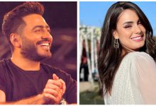 صورة تامر حسني يشبّه غيثة الكزولي بشريهان… والأخيرة تعلق!