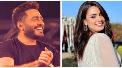 صورة تامر حسني يشبّه غيثة الكزولي بشريهان… والأخيرة تعلق!
