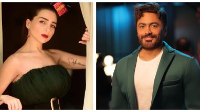 صورة تامر حسني يبارك لمي عز الدين زواجها: “ربنا يسعدكم يا أجمل عرسان”