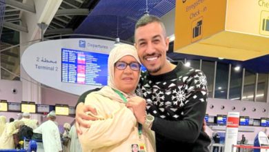 صورة يسار المغاري يطلب الدعاء لوالدته بعد وعكة صحية