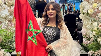 صورة فاطمة الزهراء العروسي تشجع المنتخب المغربي بأغنية جديدة