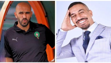 صورة يسار لمغاري يهاجم وليد الركراكي بعد تعادل المنتخب المغربي مع مالي في “الكان” -صورة