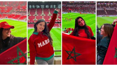 صورة دعم من المدرجات.. مشاهير مغاربة في قلب أجواء المباراة الافتتاحية لـ”الكان”