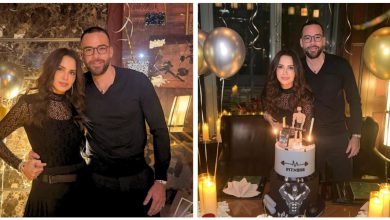 صورة ظهور رومانسي جديد لآمال ماهر وزوجها يتصدر “الترند”