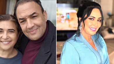 صورة تهنئة خاصة من حنان الإبراهيمي لزوجة رشيد الوالي بعد نيل الماستر