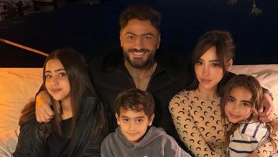 صورة رغم الانفصال.. بسمة بوسيل وتامر حسني يلفتان الأنظار بصورة عائلية