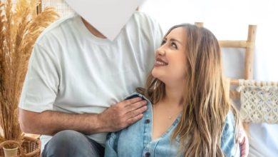 صورة بكلمات رومانسية.. صفاء الرايس تعايد زوجها بمناسبة عيد ميلاده -صورة