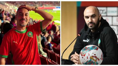 صورة يسار لمغاري يتمنى استمرار وليد الركراكي على رأس المنتخب المغربي