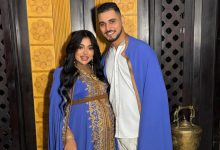 صورة أميمة باعزية تستقبل مولودتها الثانية -صورة