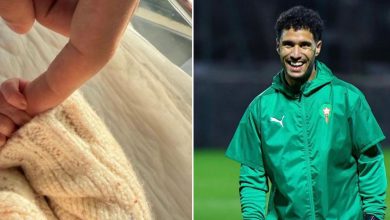 صورة منير المحمدي يرزق بمولوده الأول ويختار له اسم “أمير” -صورة