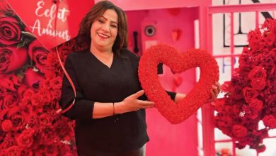 صورة زهيرة صديق تحتفل بعيد ميلادها تزامنا مع رمضان -صورة