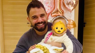 صورة زهير زائر يحتفل بعيد ميلاد ابنته بكلمات مؤثرة -صورة