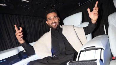 صورة أحمد سعد يؤدي مناسك العمرة في العشر الأواخر من رمضان