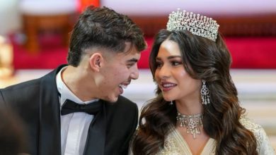 صورة إشاعة الانفصال تلاحق ياسر الزابيري وزوجته فرح الخليفي