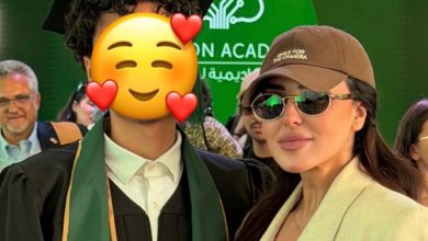 صورة فاتي جمالي تذرف دموع الفرح بنجاح نجلها في الباكالوريا -فيديو