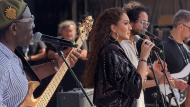 صورة أسماء لمنور تُمتع جمهور مهرجان كناوة في دورته الـ27 -فيديو