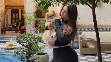 صورة أول تعليق من رباب الباني بعد نجاة كلبتها من التسميم