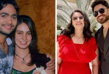صورة غيثة لكزولي تلتقي بتامر حسني بعد 16 سنة