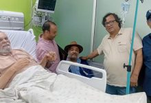صورة محمد مفتاح ينقل إلى المستشفى
