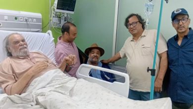 صورة محمد مفتاح ينقل إلى المستشفى