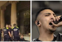 صورة توقيف “El morad” في برشلونة بتهمة الاعتداء على شرطي أثناء أداء مهامه