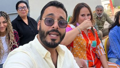 صورة رشيد رفيق يروج لعرضه الكوميدي بالاستعانة بأبطال “باك حر” -فيديو