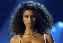 صورة المغربية إيمان همام تنافس عارضات الأزياء عبر العالم في عرض “Victoria Secret”