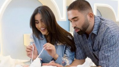 صورة “يومي بيوتي” تحتفل بمرور شهر على ولادة طفلها “Baby Gee”