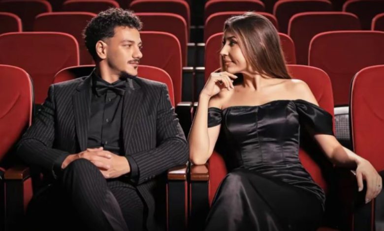 صورة جنات مهيد تغني لفيلم “نصيب” بطولة ياسمين صبري