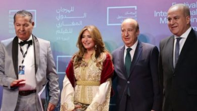 صورة صابرين تُكرم في افتتاح المهرجان الدولي المغاربي للفيلم بوجدة